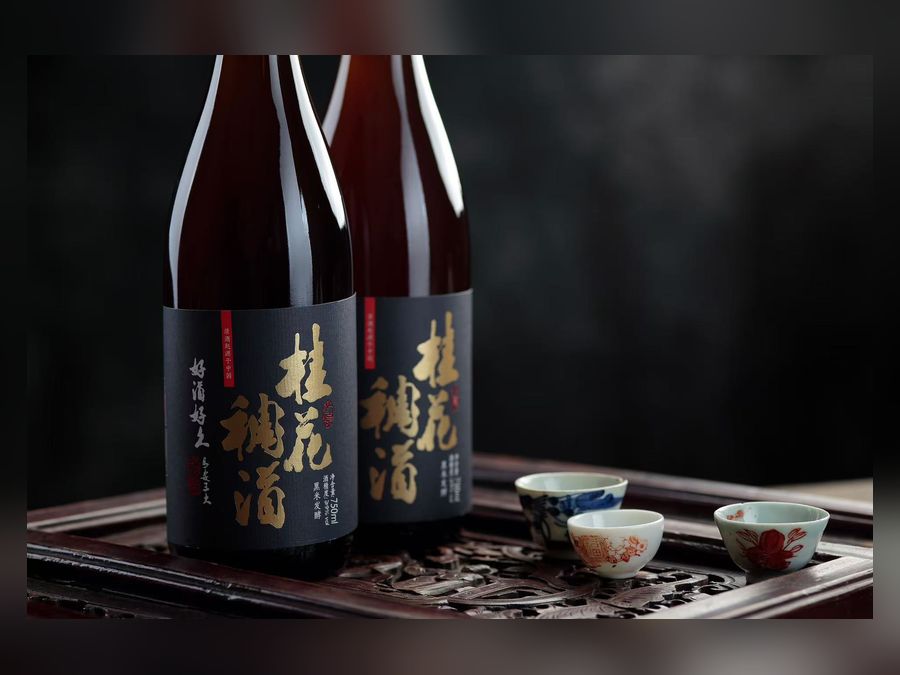 餐饮门店佳康清酒瓶装现饮场景